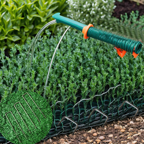CGAIBE versatile garden stakes suit multiple landscaping tasks