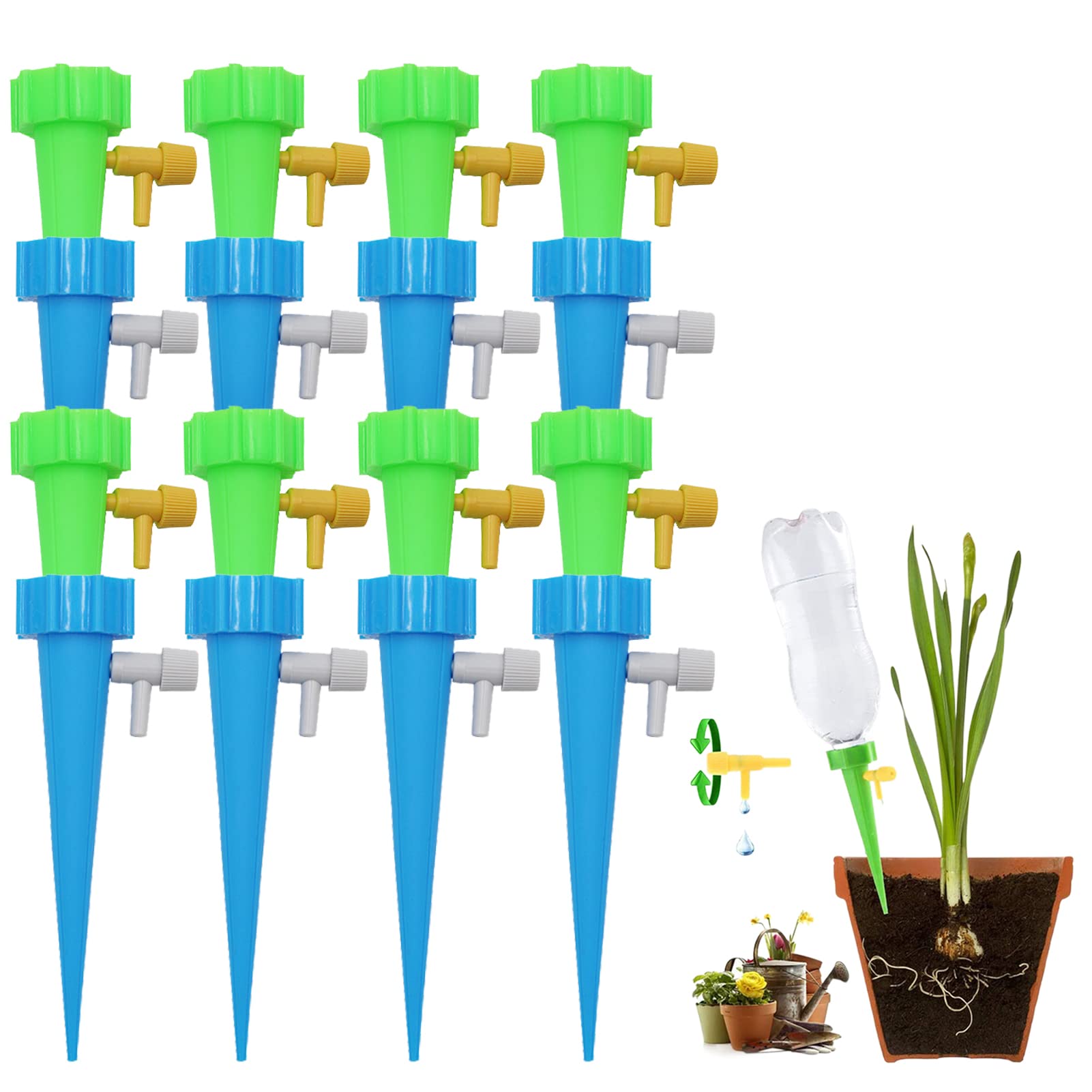 CGHHUI plant self-watering spike assembly for easy automated irrigation