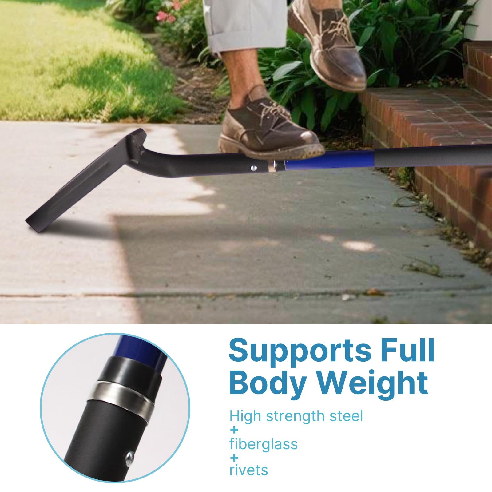 CGRNKT trench shovel in rocky soil demonstrates rugged construction and reliability.