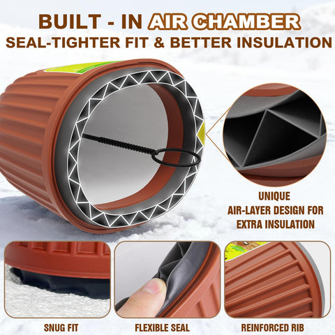 CH24Globall multi-layer shell protects a spigot with reinforced design.