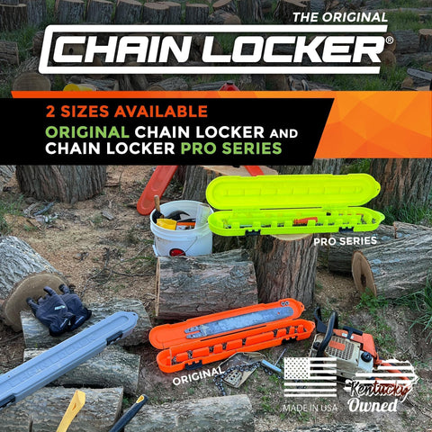 Chain Locker reinforced hinges provide rust resistance and durability.