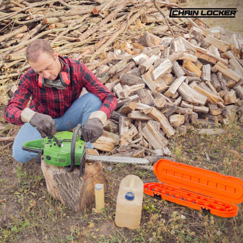 Chain Locker Pro Series durable UV resistant polypropylene shell protects chains.