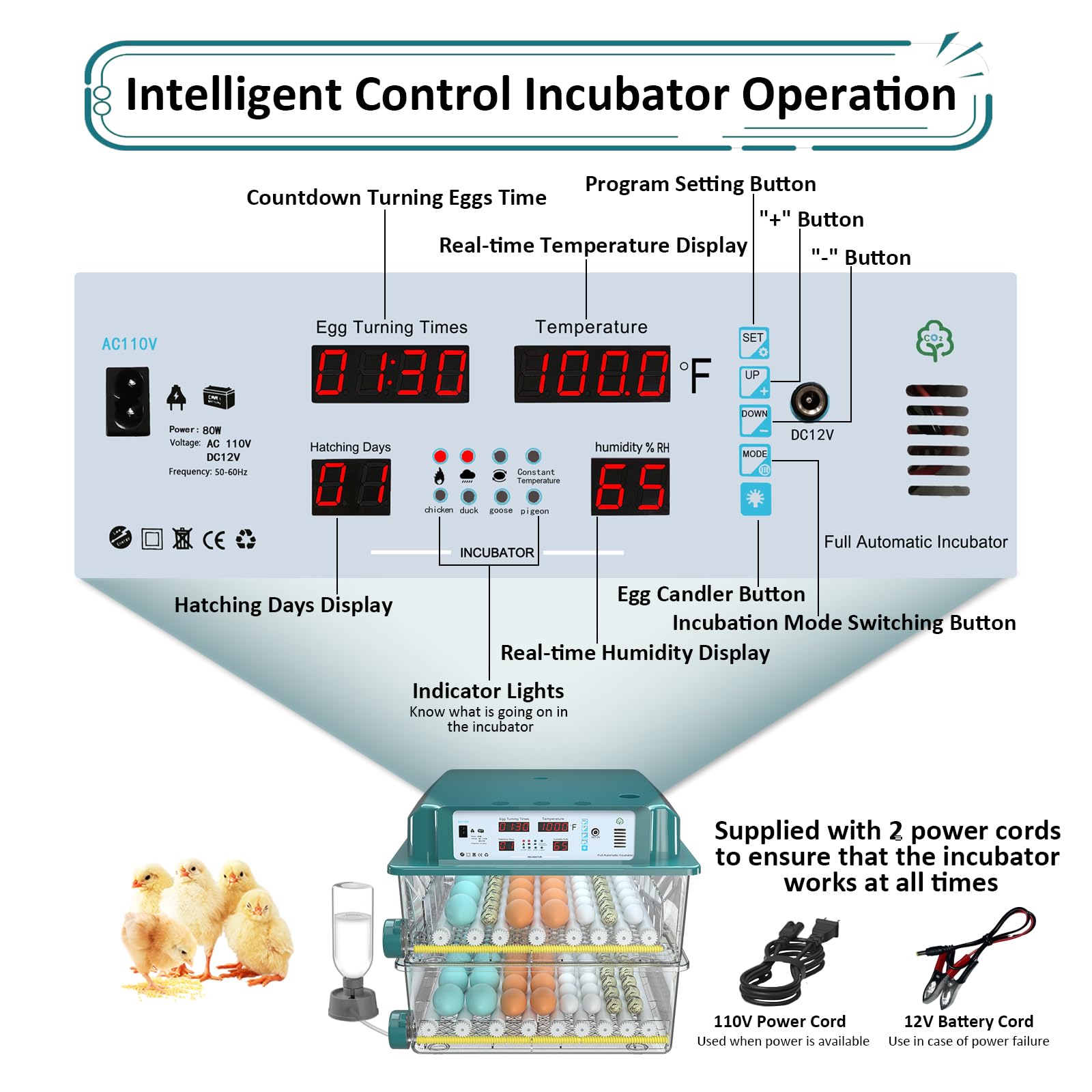 Chalixion dual power supply kit supports operation during outages.