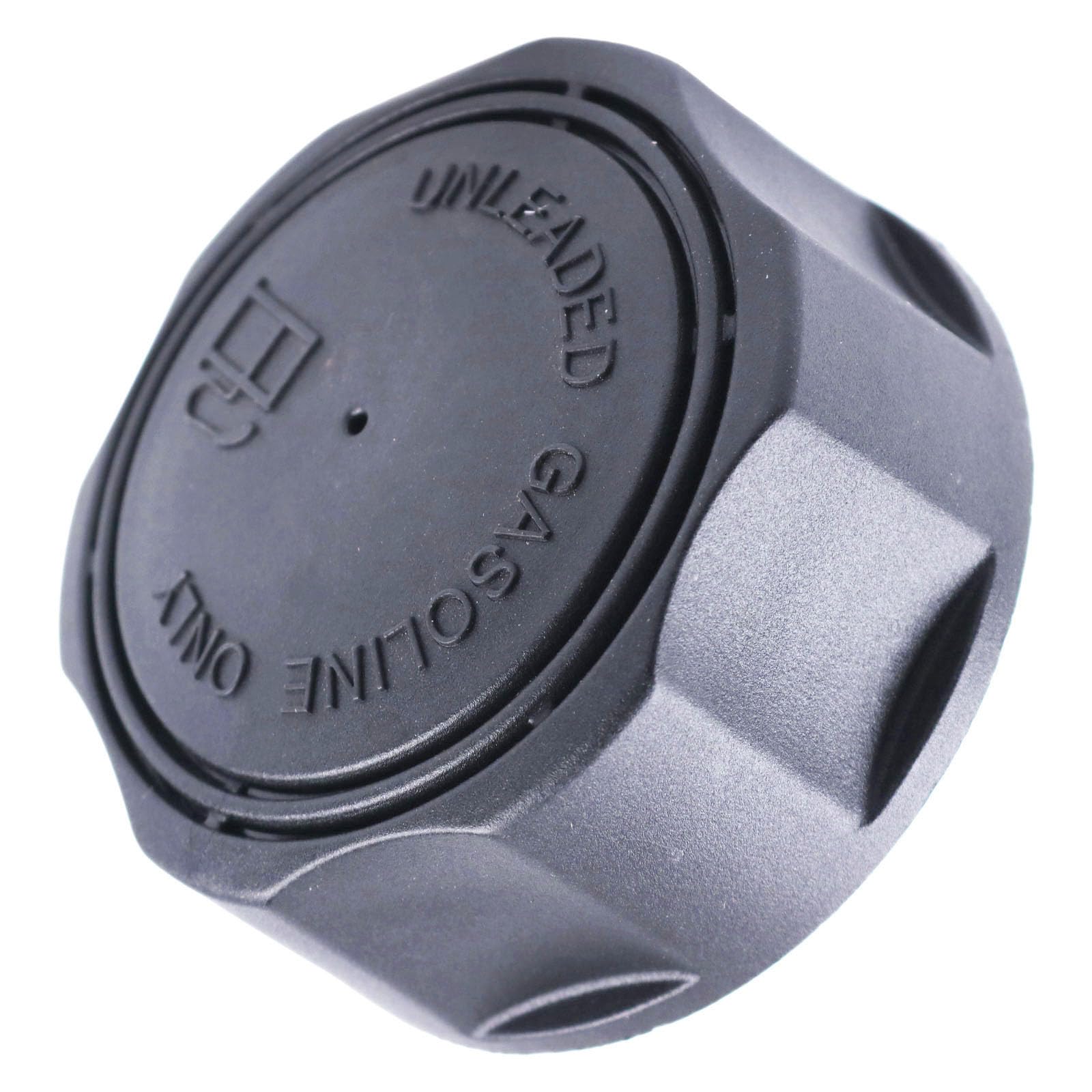 Chamixx vented fuel cap on mower demonstrates secure sealing and compatibility