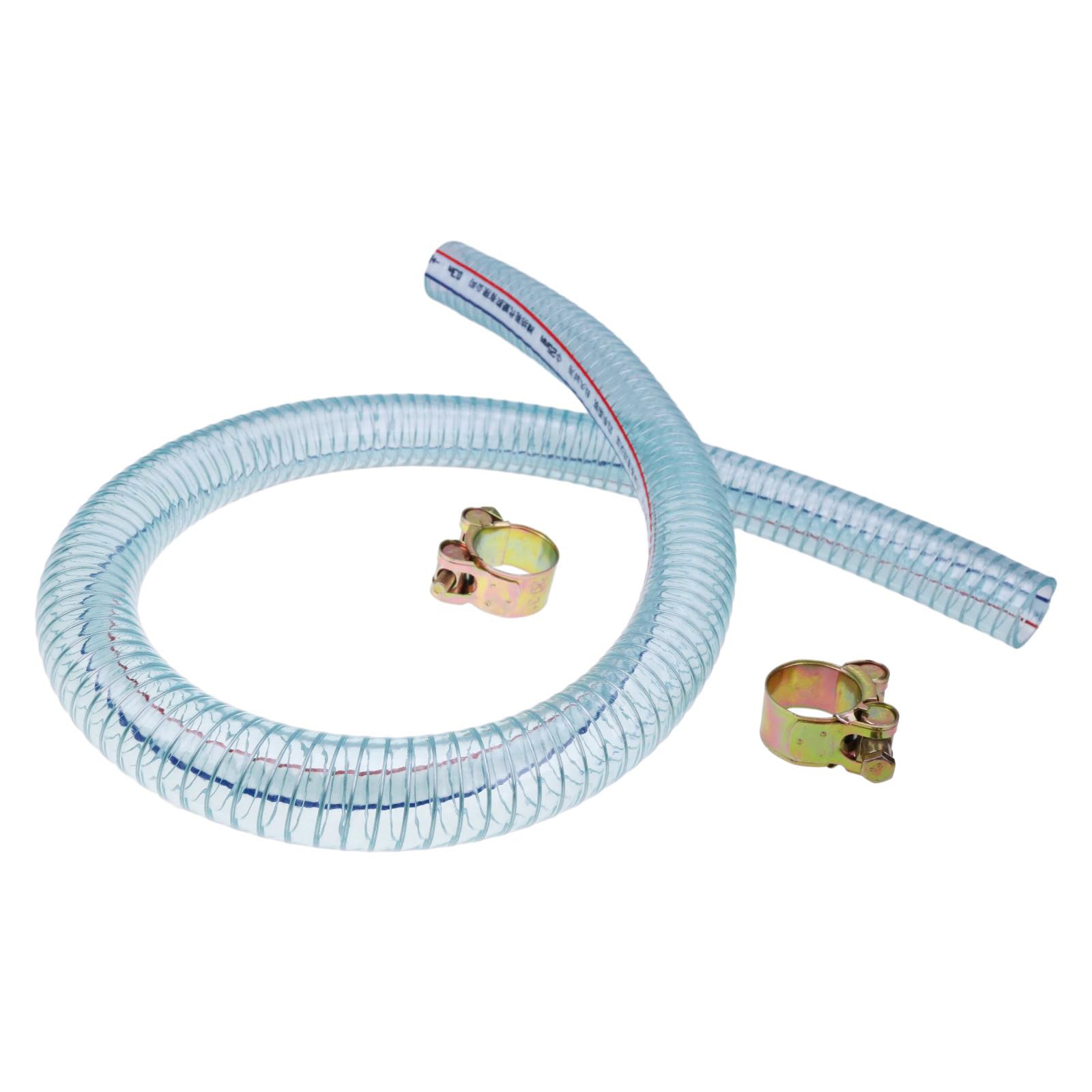 Chamixx inlet hose for hydraulic pump connection to tanks and pumps