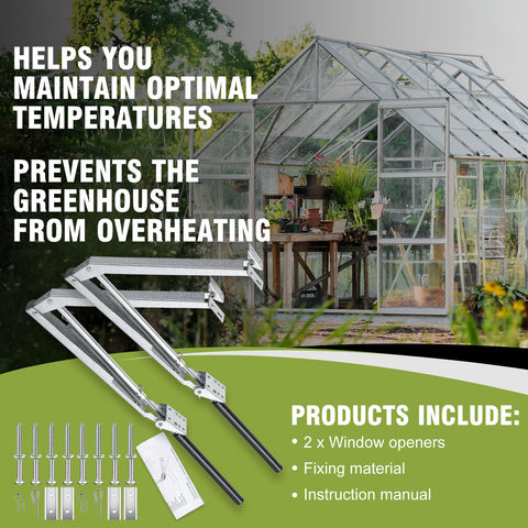 change-moore temperature-activated venting mechanism demonstrates responsive airflow control for healthier plant growth