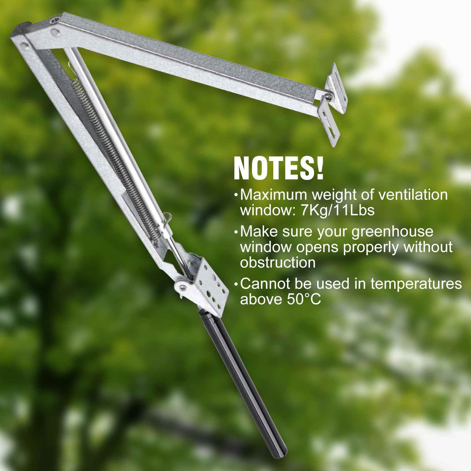 change-moore universal window compatibility demonstrates versatile fit for most greenhouse vents and heavy-duty operation