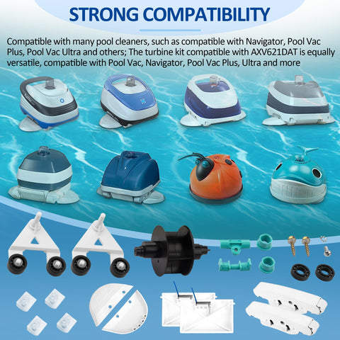 ChangTa A-frame turbine kit boosts debris handling and faster cleaning.
