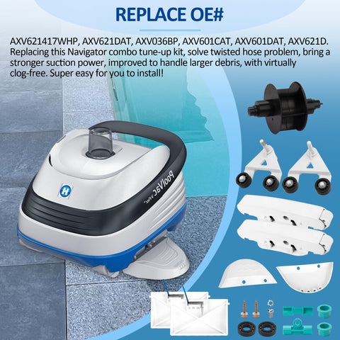 ChangTa AXV417WHP pod swing image for easier maintenance.