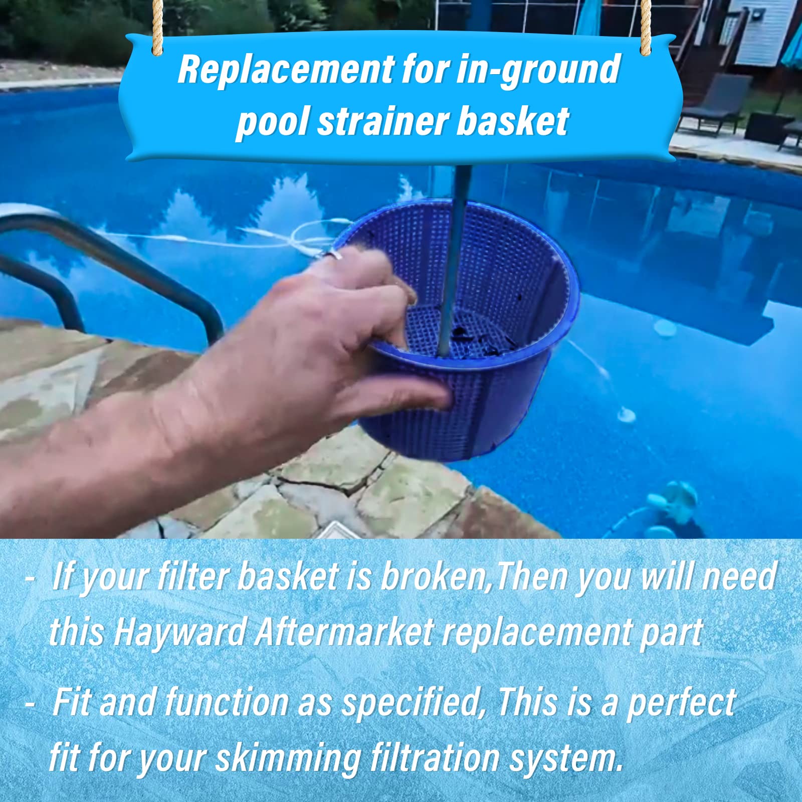 ChangTa basket assembly for Hayward and Aladdin models