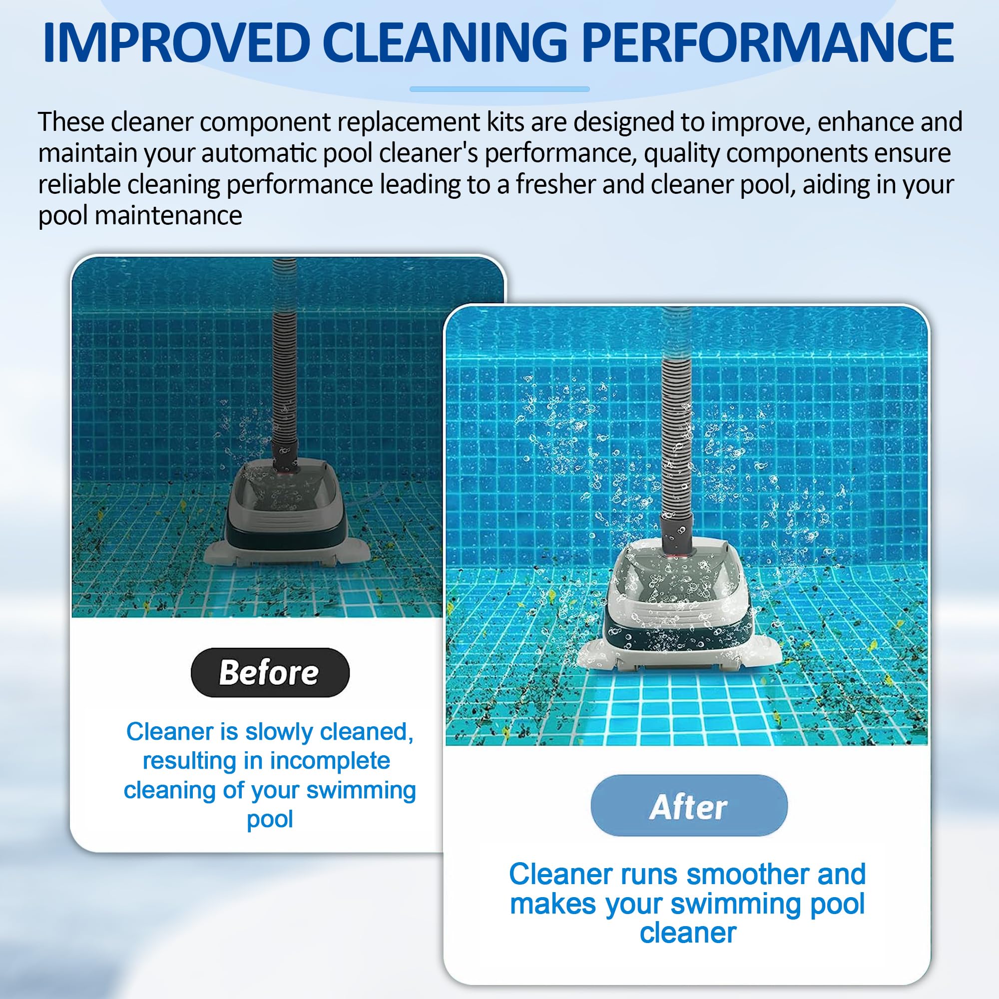 ChangTa bezel set front and rear provides stable movement during cleaning.