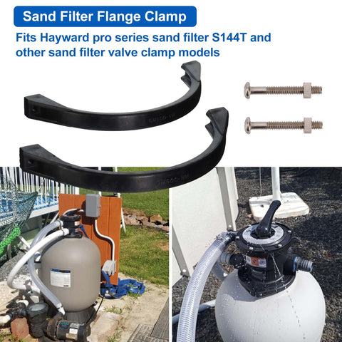 ChangTa GMX600NM flange valve clamp on Hayward S180T supporting steady filtration