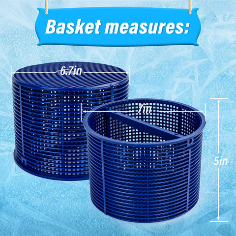 ChangTa pool skimmer basket inside view showing durable nylon mesh