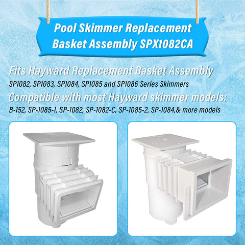 ChangTa skimmer basket capturing debris during use