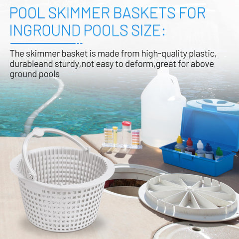 ChangTa SPX1091C durable plastic basket resists deformation during pool maintenance