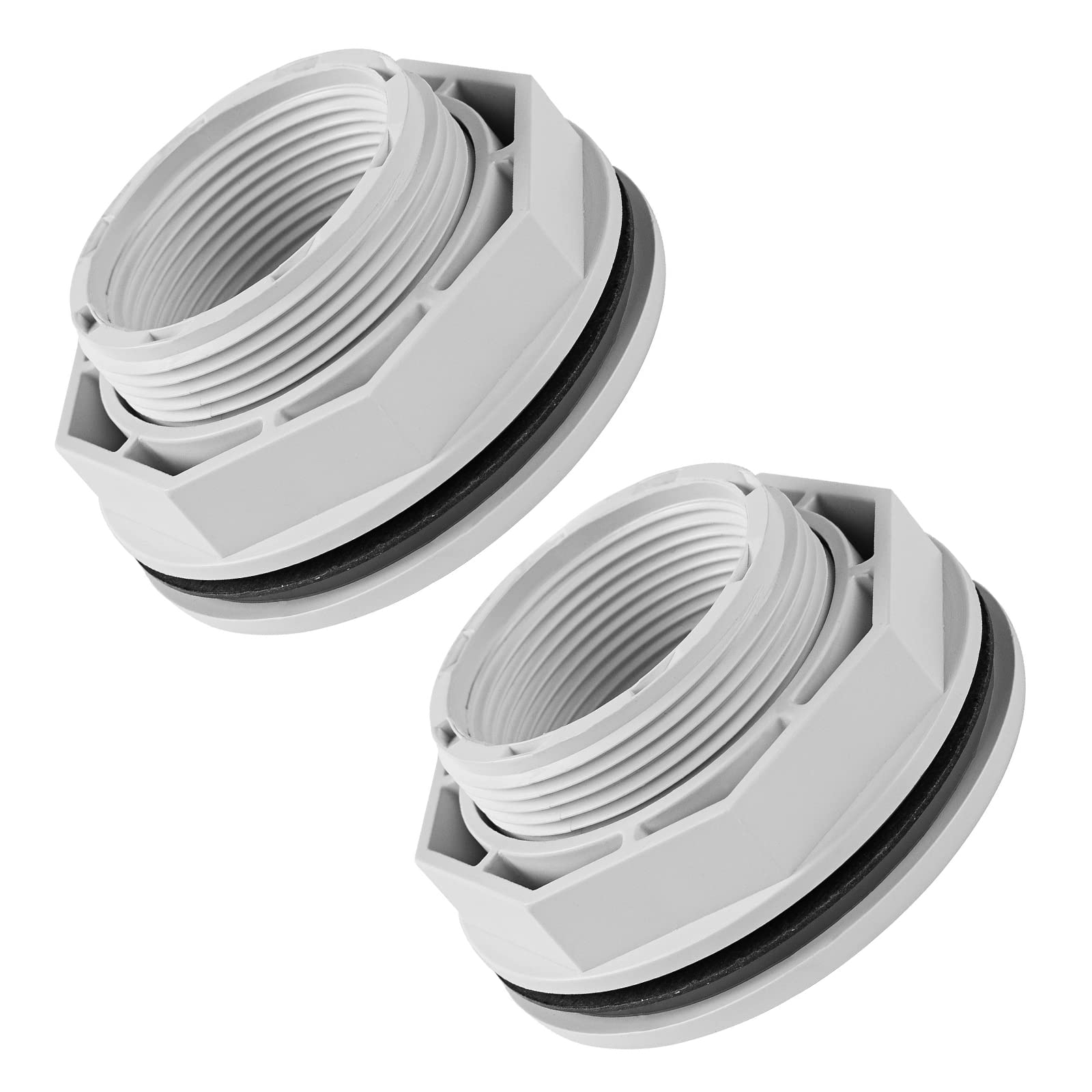 ChangTa threaded inlet back view, shows 1.5 inch FIP threads for hose or pipe connections.