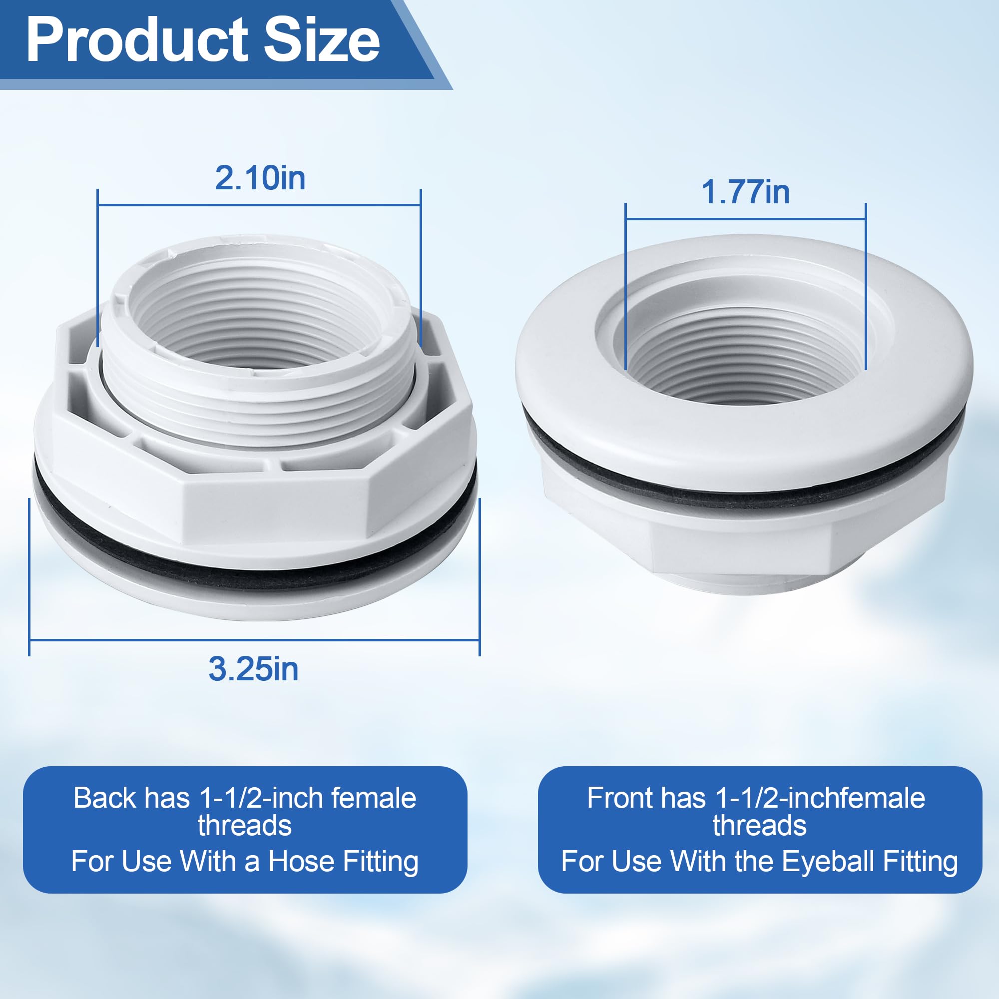 ChangTa vinyl fiberglass pool kit image, installation-ready for above-ground and inground setups.