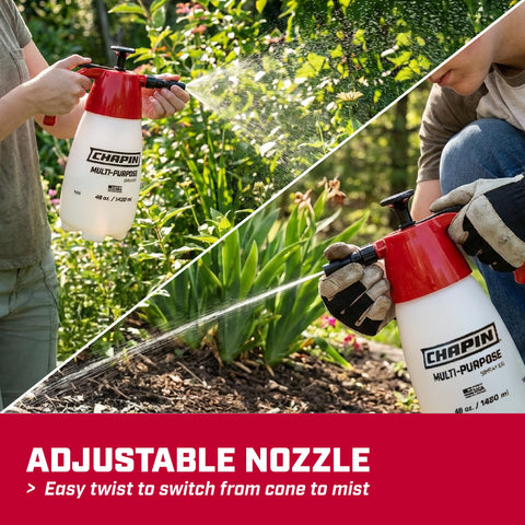 Ergonomic carry handle reduces hand fatigue during use.