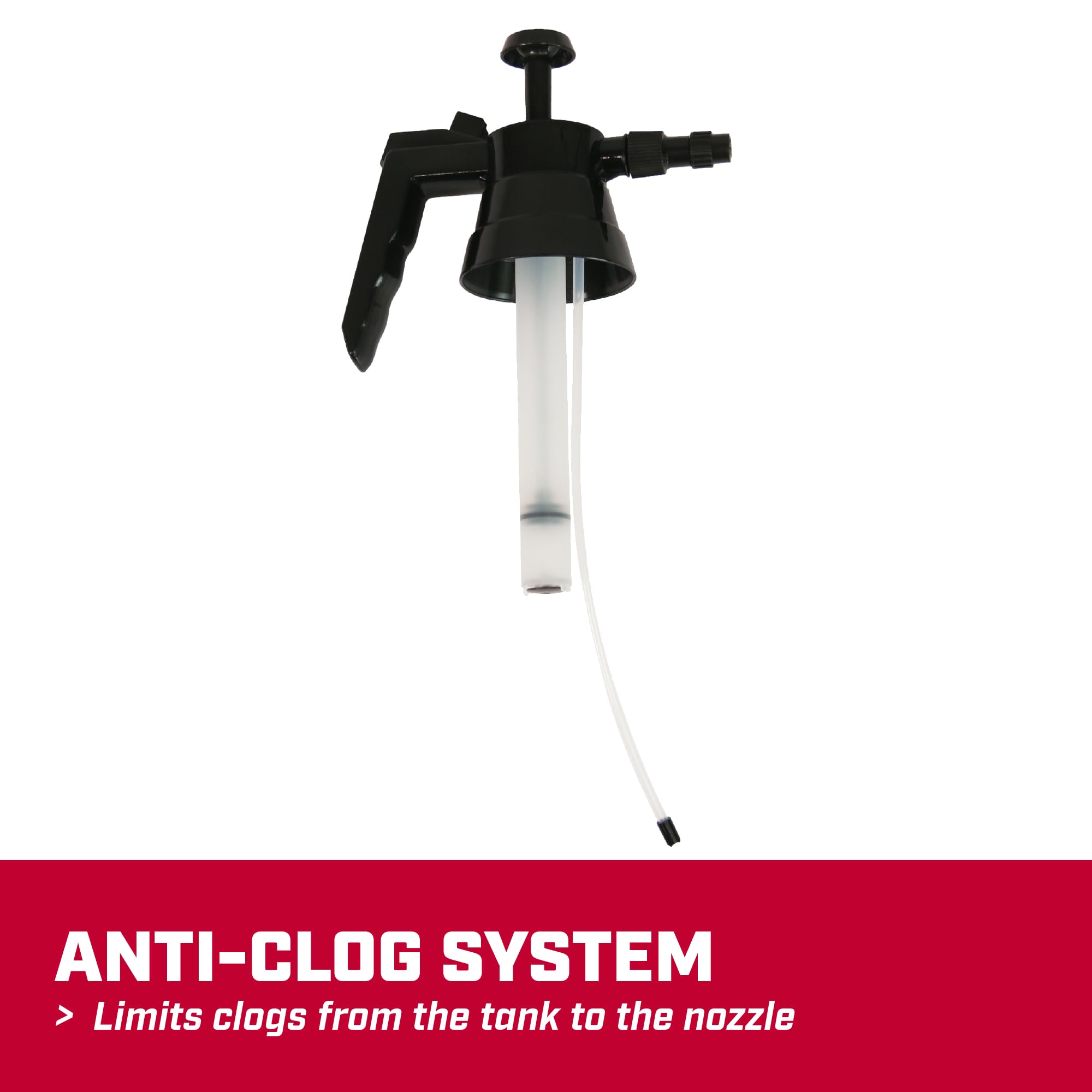 Chapin 10031 in-tank filter prevents debris for smoother, uninterrupted spray.