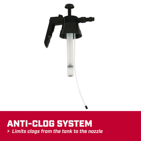 Chapin 10031 in-tank filter prevents debris for smoother, uninterrupted spray.