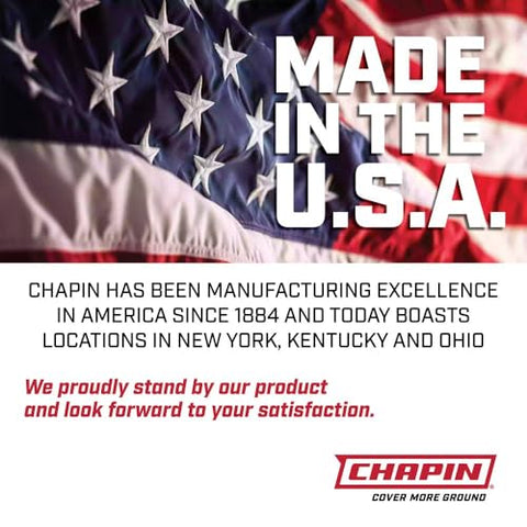 Chapin 16144 deluxe sprayer in-use outdoor application for lawn care.