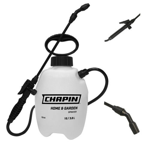 Chapin 16144 deluxe sprayer tank translucent for quick level checks.