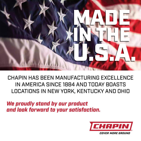 Chapin 19494 tri-lock pump cap helps prevent leaks during use