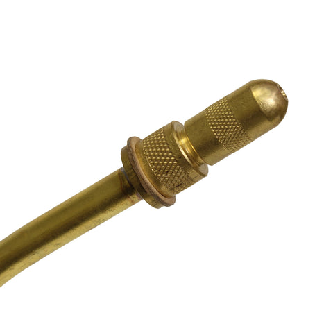 Chapin 21220XP adjustable brass nozzle enables precise stream or shower spraying