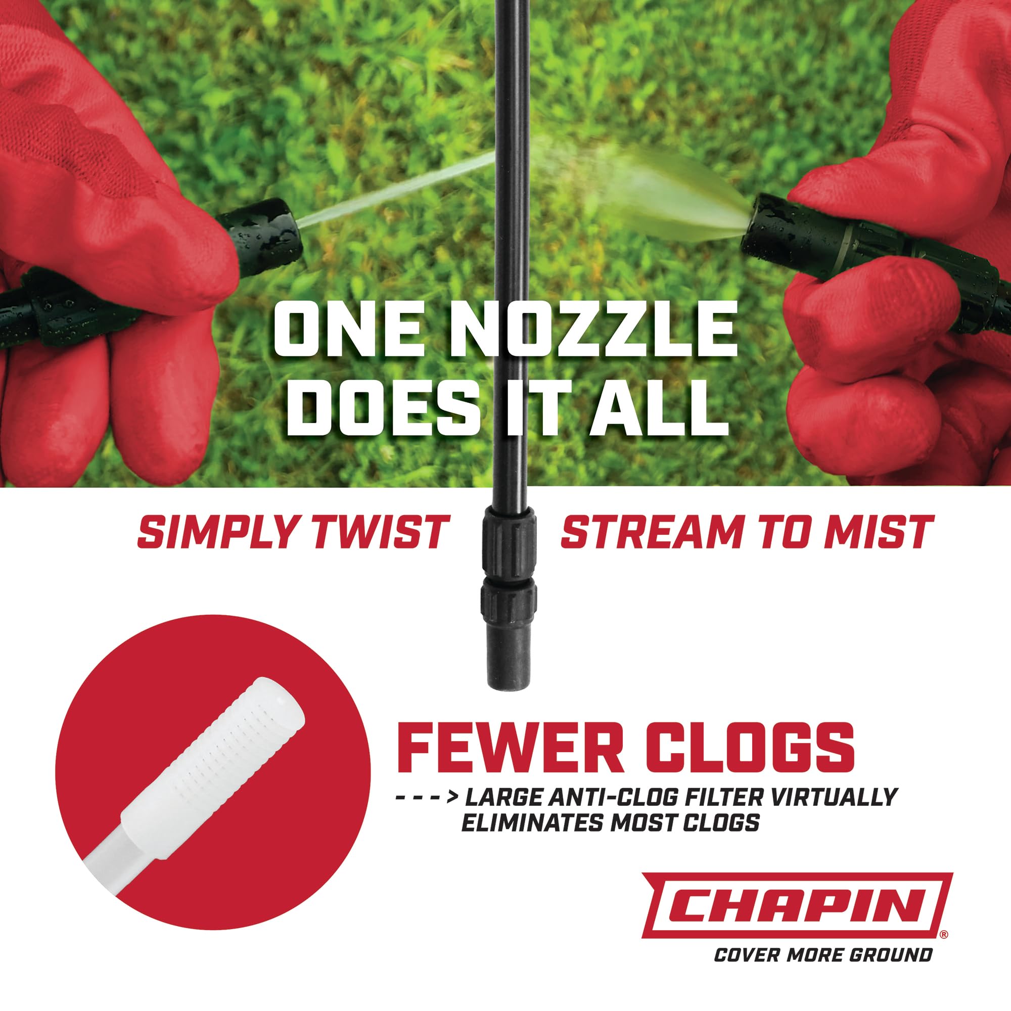 Chapin 22000 sprayer made in USA with durable construction.