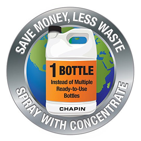Chapin 26021XP in-tank filter helps prevent clogs.