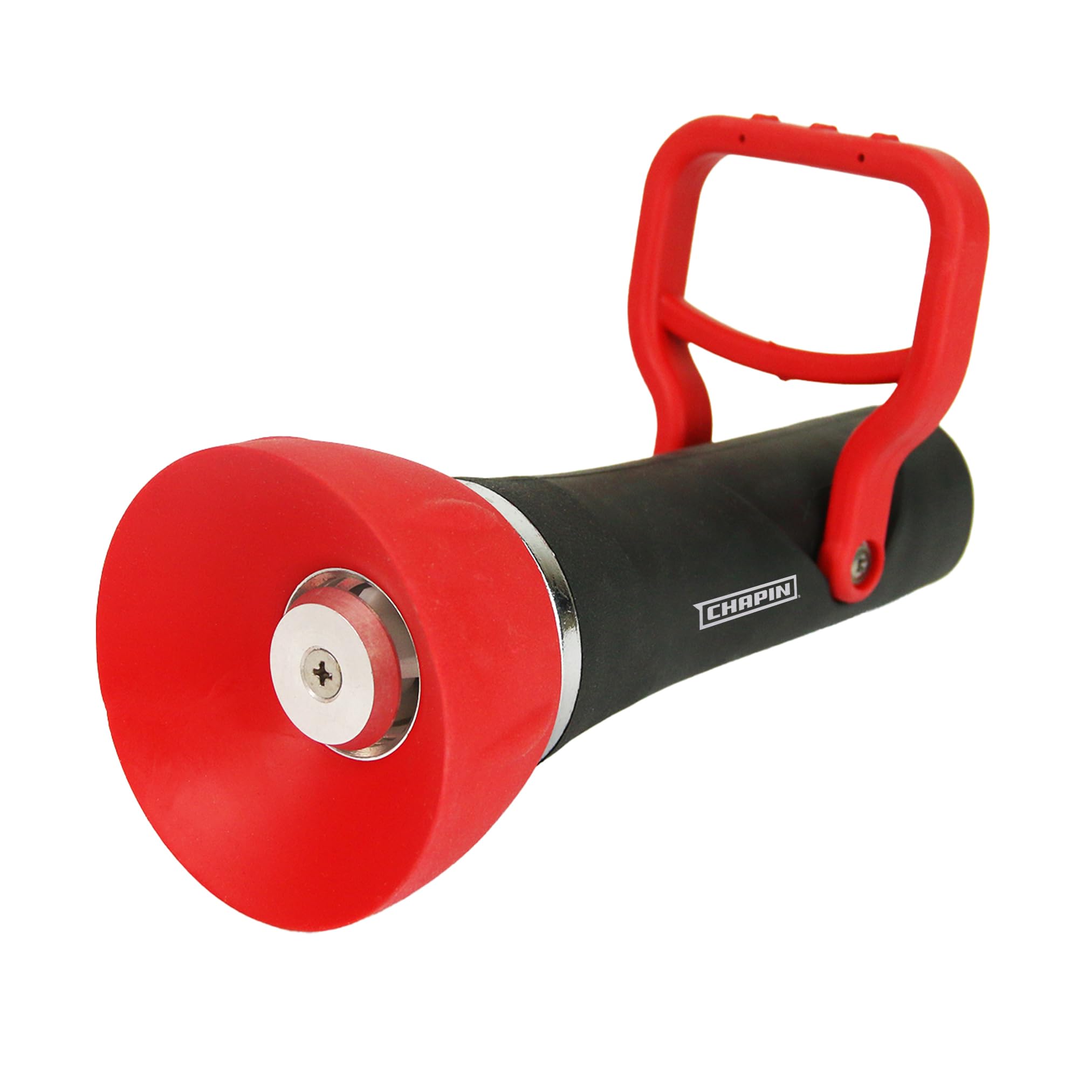 Chapin 4697 firefighter nozzle grip provides comfortable control for precise watering.