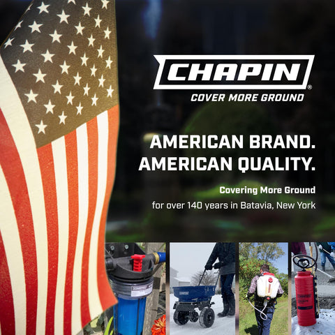 Chapin 4980 is covered by a 1-year limited warranty