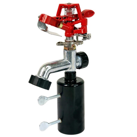Chapin 4984 T-post sprinkler with 360 degree coverage for uniform lawn watering