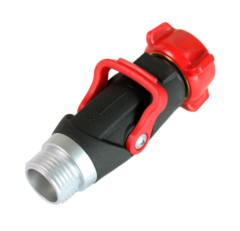 Chapin 6-9479 deluxe shutoff hose connection used on standard hoses for leak-free flow.