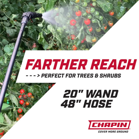 Chapin 60114 adjustable cone nozzle provides precise spray patterns
