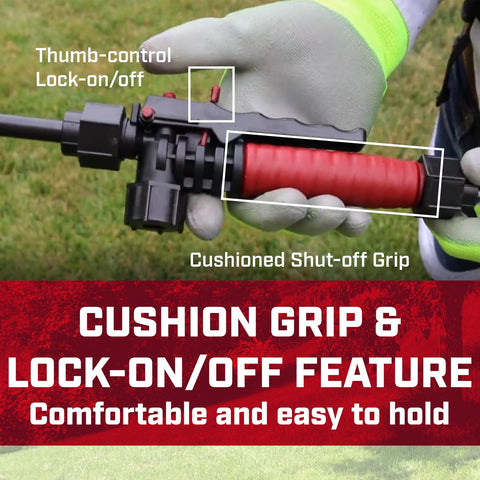 Chapin 63924 adjustable nozzles enable precise application.