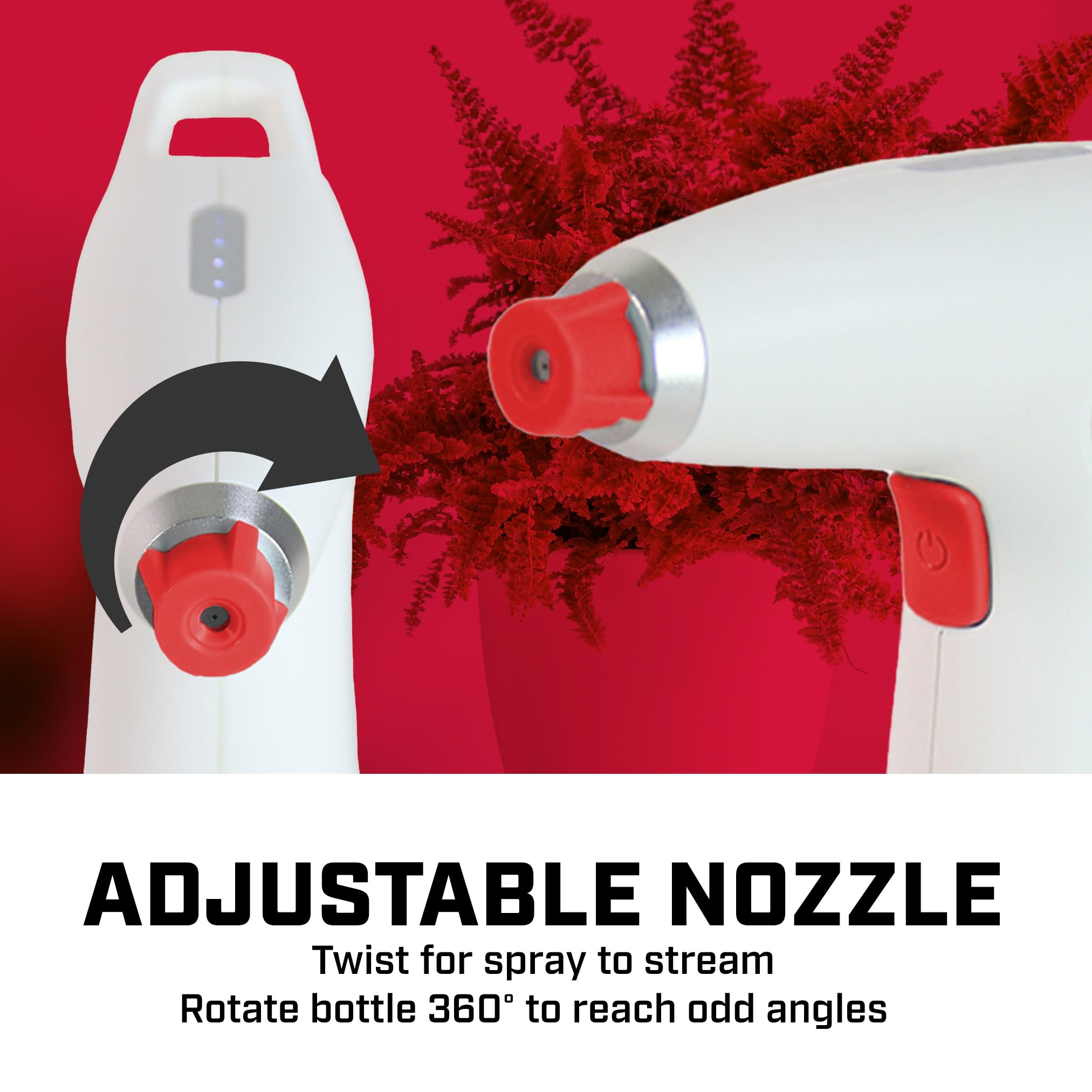 Chapin 75004 USB-C handheld sprayer with ergonomic grip for comfortable use.
