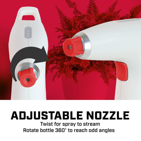 Chapin 75004 USB-C handheld sprayer with ergonomic grip for comfortable use.