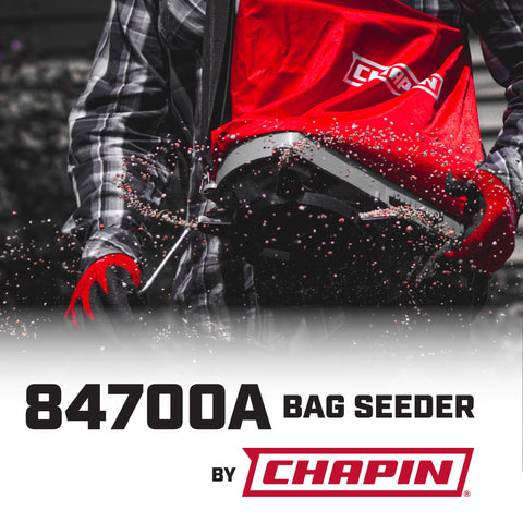 Chapin 84700A enclosed gear box protects components from moisture during operation.