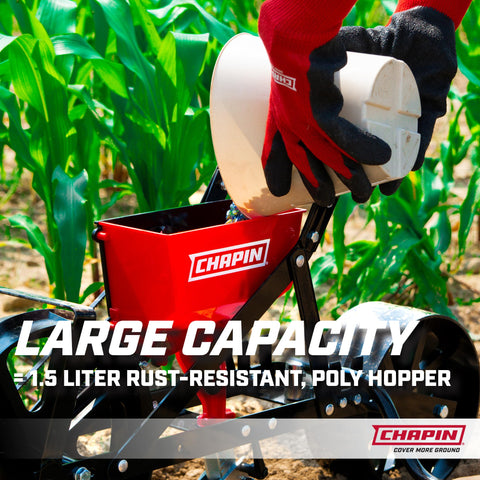 Chapin 8701B row marker for precise row spacing.