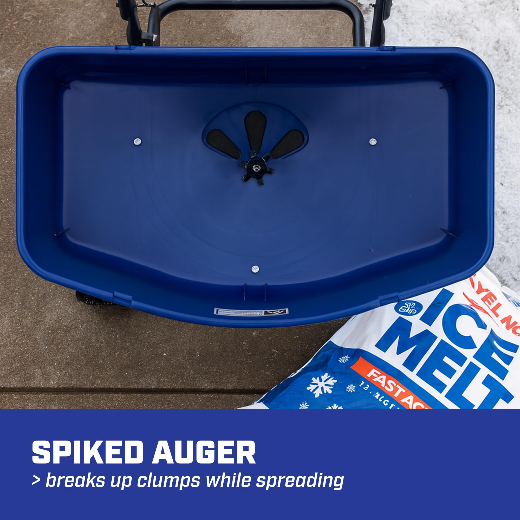 Chapin SaltPro powder-coated frame resists rust for longer life.