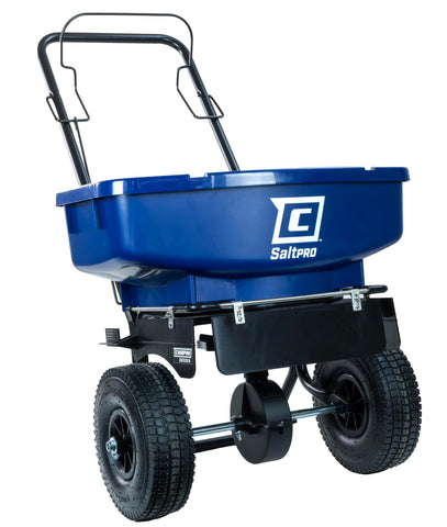 Chapin 88000A SaltPro hopper ready for even salt spread on icy surfaces.