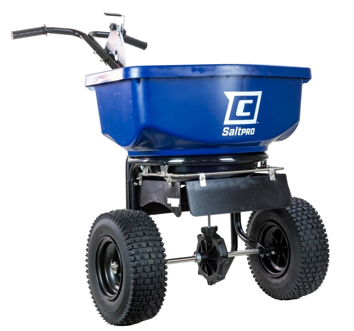 Chapin 88300B SaltPro spreader hopper delivers even salt distribution for driveways.
