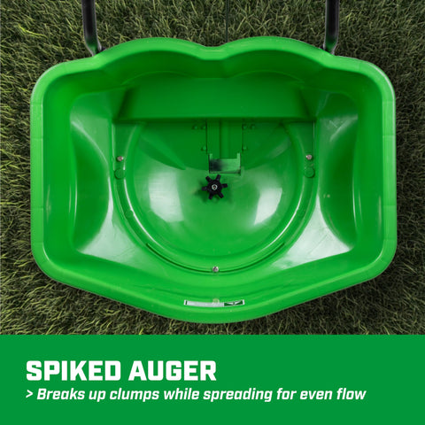 Chapin 89200A spreader powder-coated frame resists weather for longevity.