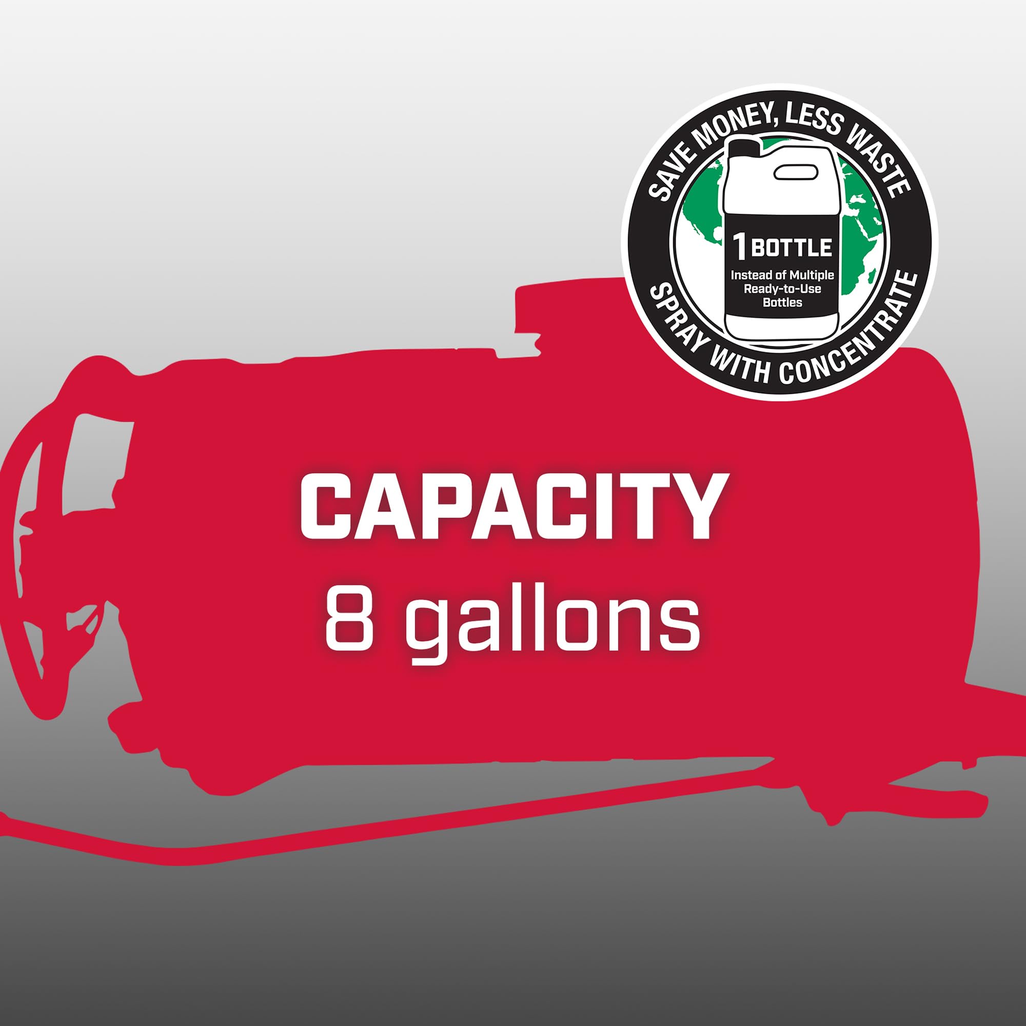 Chapin 97084 chemical-resistant poly tank suitable for fertilizers and pesticides.