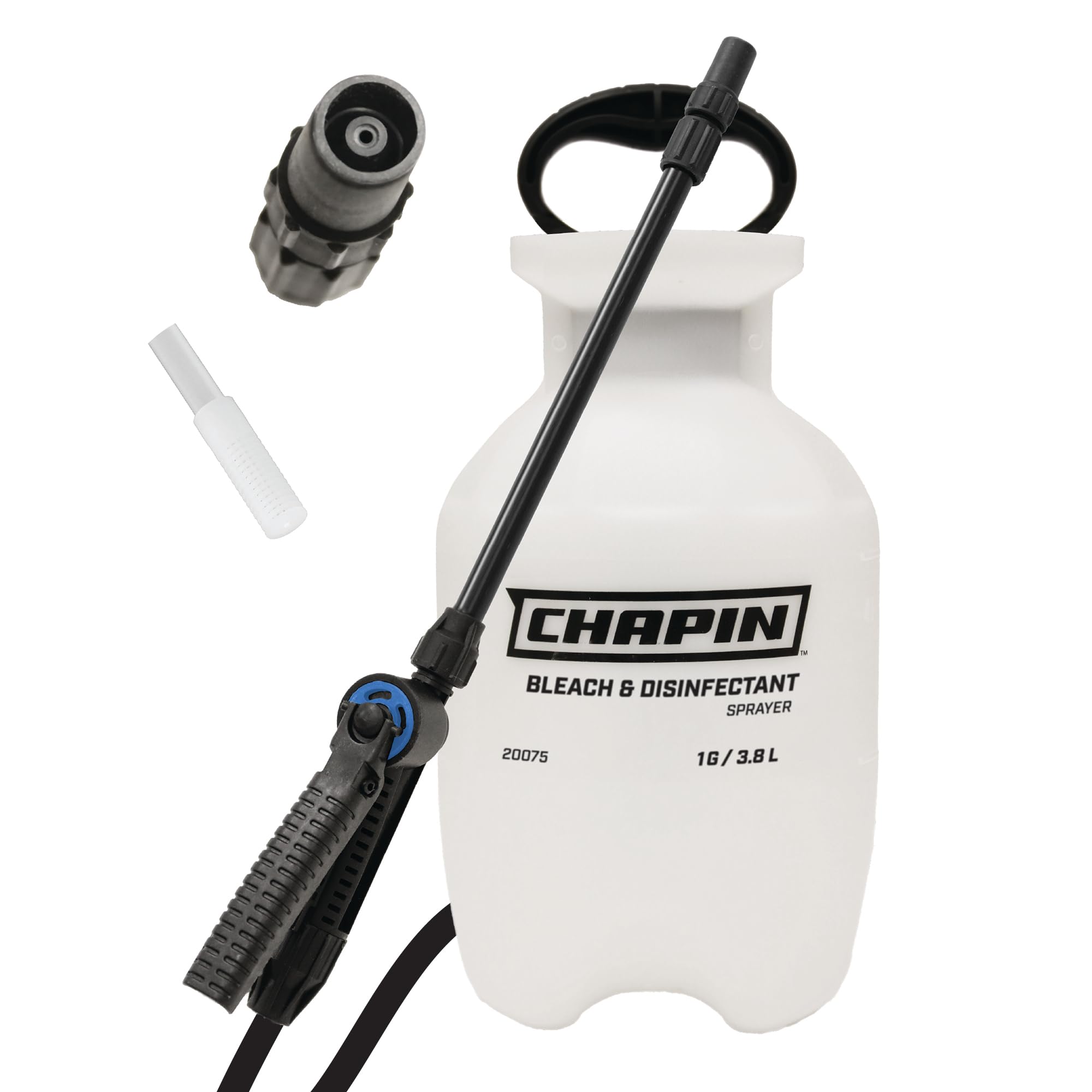 Chapin bleach sprayer with 1-gallon tank for efficient cleaning and disinfection tasks.