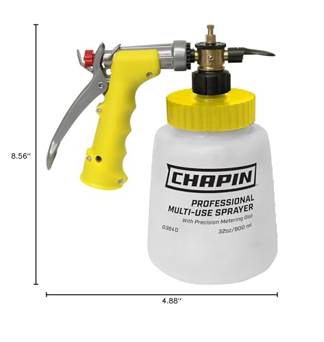 Chapin G364D translucent tank helps monitor chemical levels