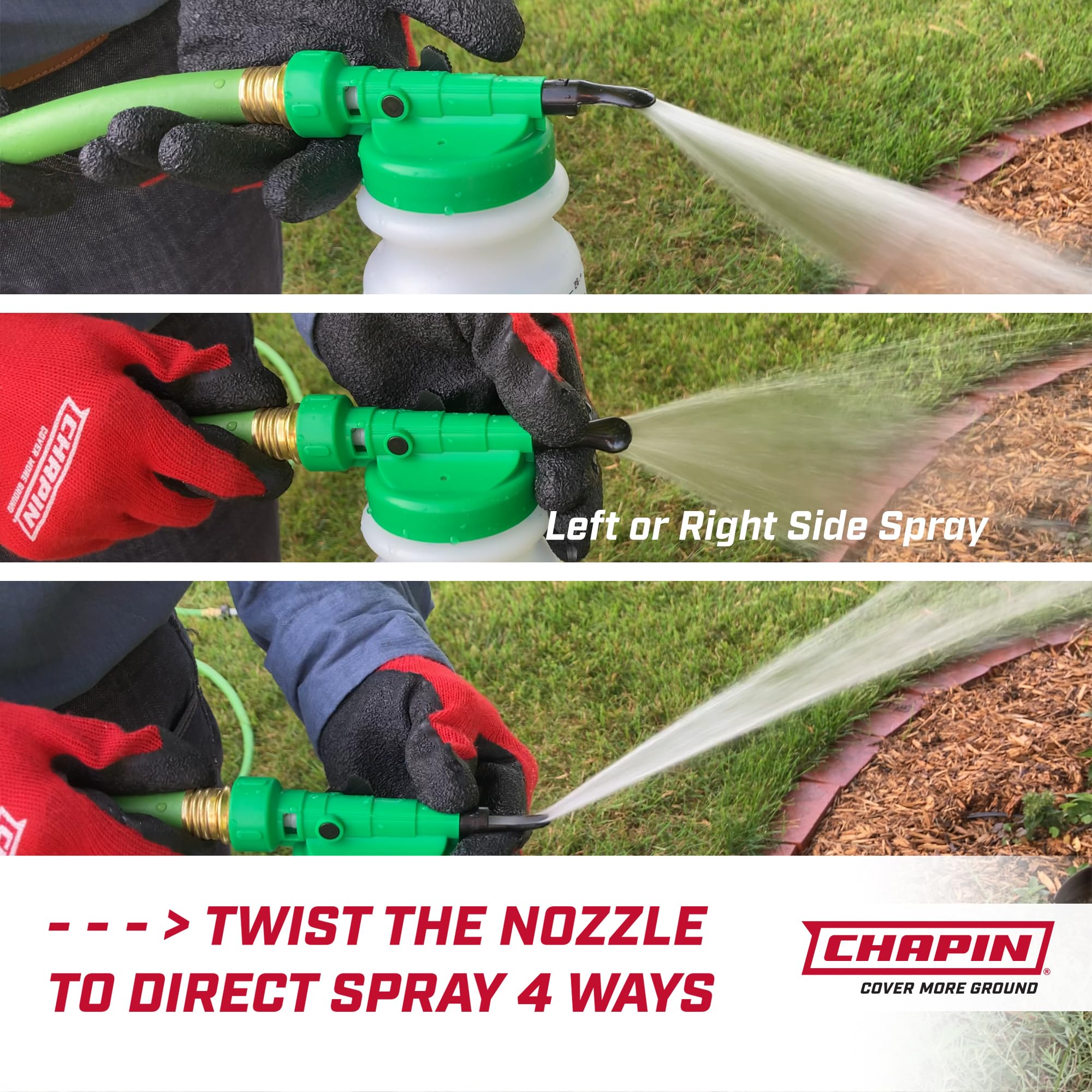 Chapin G390 removable fan nozzle for targeted applications