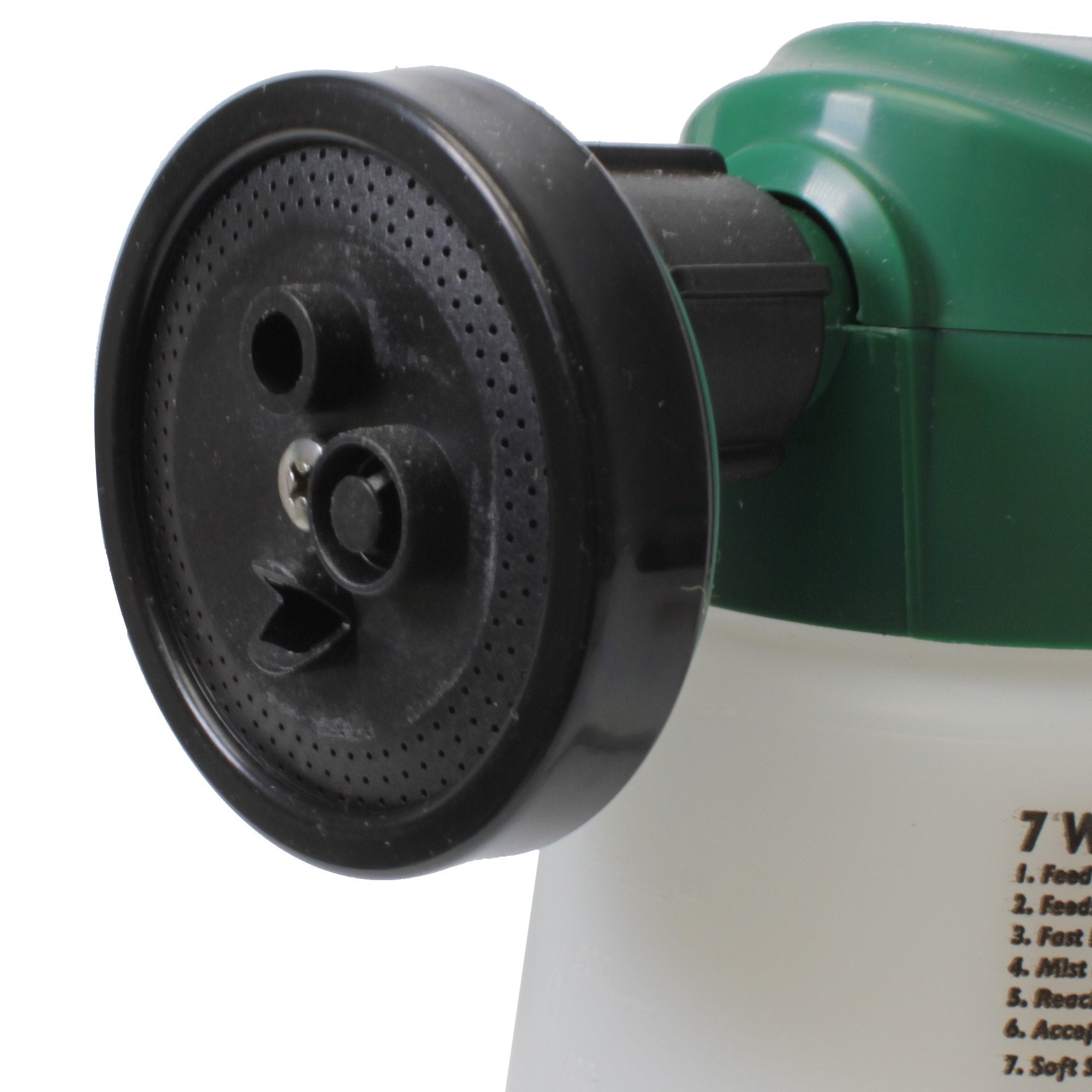 Built-in anti-siphon prevents backflow, protecting your water supply.