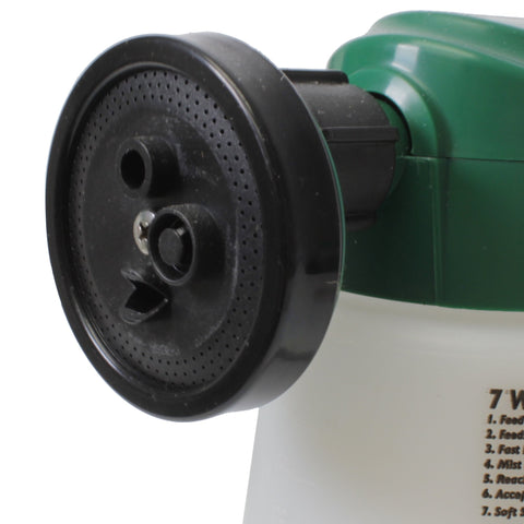 Built-in anti-siphon prevents backflow, protecting your water supply.